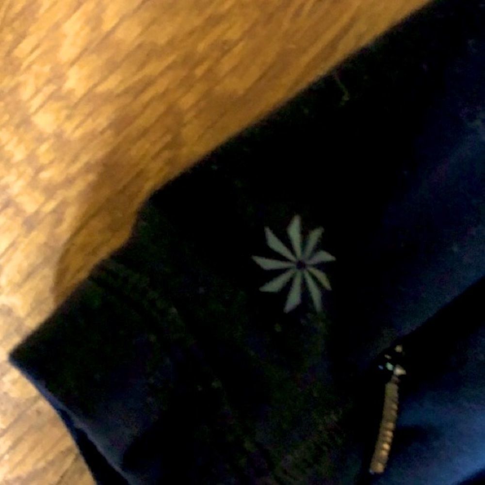 Athleta Black Ladies XS Workout Full Zip Jacket - Picture 6 of 7